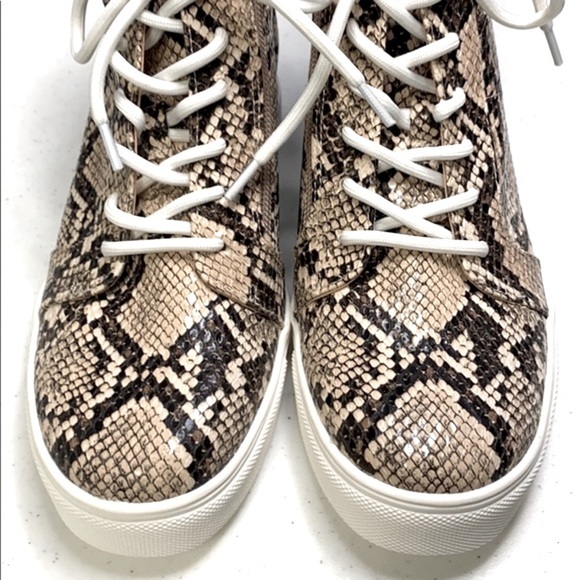Abound Lace up Snake Sneaker Boots - Picture 3 of 10